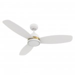 Fremont 48 Inch 3-Blade Smart Ceiling Fan - White