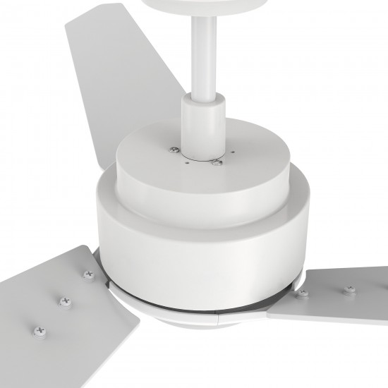 Tracer 48 Inch 3-Blade Smart Ceiling Fan - White