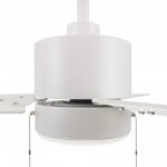 Kesteven 52 Inch 3-Blade Ceiling Fan - White/White