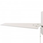 Kesteven 52 Inch 3-Blade Ceiling Fan - White/White