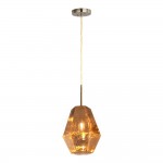 Carro Home Stier Jewel Tone Glass Pendant Light – Golden Citrine