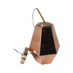 Carro Home Stier Jewel Tone Glass Pendant Light – Sparkling Bronze