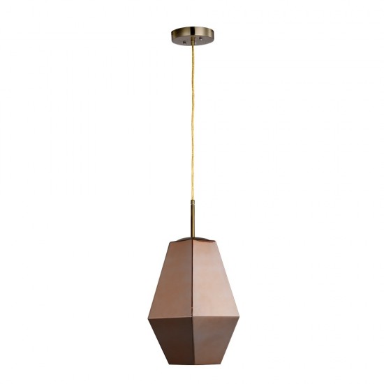 Carro Home Stier Jewel Tone Glass Pendant Light – Sparkling Bronze