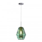 Carro Home Stier Jewel Tone Glass Pendant Light – London Blue Topaz