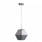 Carro Home Pegase Jewel Tone Glass Pendant Light - Opal Chrome