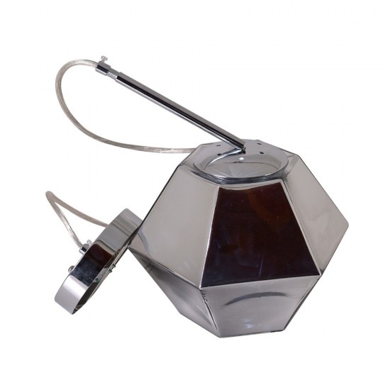 Carro Home Pegase Jewel Tone Glass Pendant Light - Opal Chrome