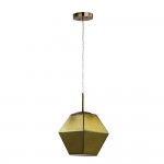 Carro Home Pegase Jewel Tone Glass Pendant Light – Golden Diamond