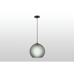 Carro Home Chelos Sphere Glass Pendant Light – Frosted Gray