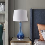 Melati 28" Table Lamp (Set Of 2) - Blue Ombre