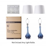 Melati 28" Table Lamp (Set Of 2) - Blue Ombre