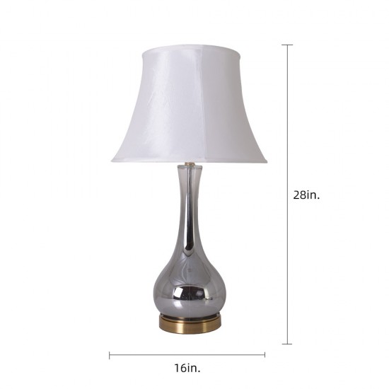 Melati 28" Table Lamp With Foldable Lampshade (Set Of 2)