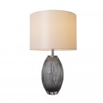 Muge 25" Table Lamp (Single) - Grey