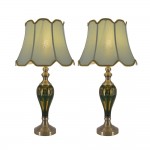 Piatunnia 28" Table Lamp (Set Of 2) - Green