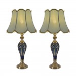 Piatunnia 28" Table Lamp (Set Of 2) - Blue