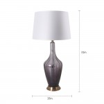 Clavel 31" Table Lamp (Set Of 2) - Grey Ombre