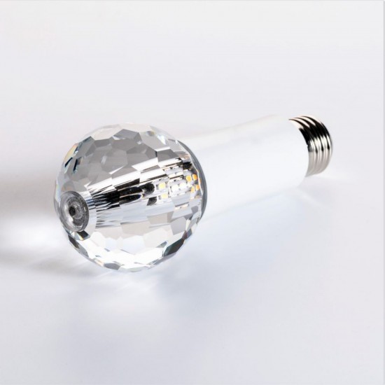 Jasper Crystal Led Light Bulb - Honeycomb Medium