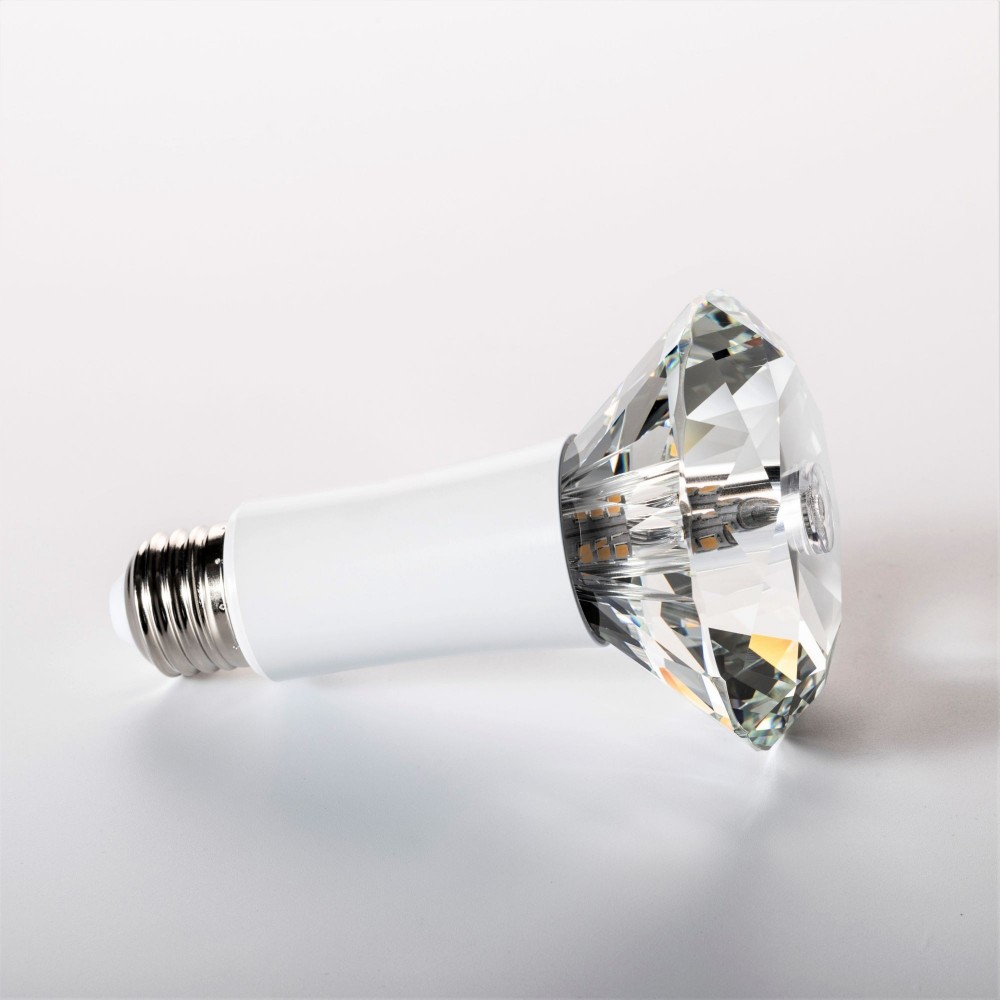 Jasper Crystal Led Light Bulb - Diamond