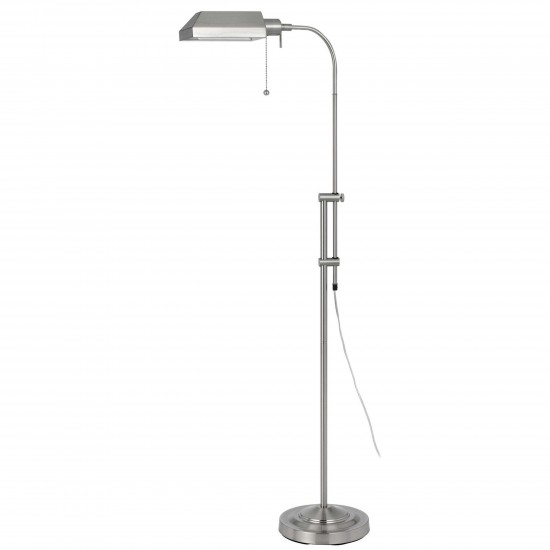 Brushed steel Metal Pharmacy - Floor lamp, BO-117FL-BS