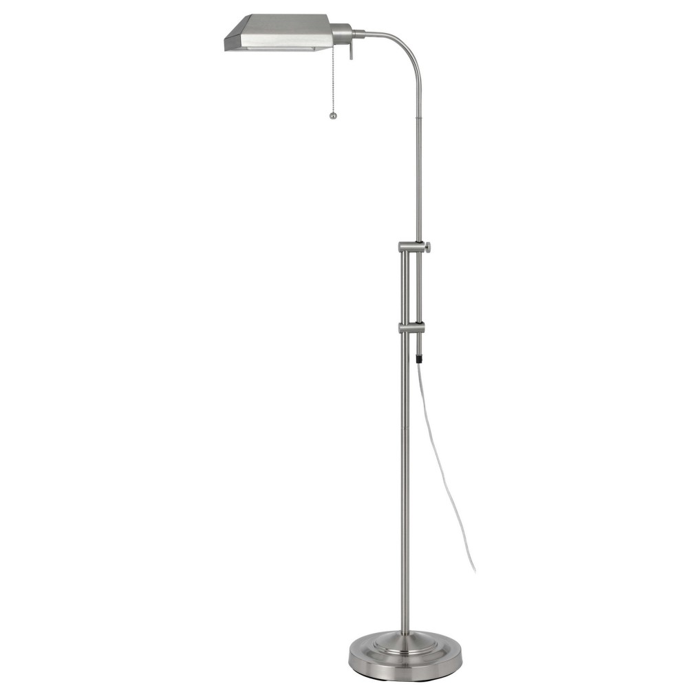 Brushed steel Metal Pharmacy - Floor lamp, BO-117FL-BS