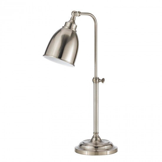 Brushed steel Metal Pharmacy - Desk lamp, BO-2032TB-BS