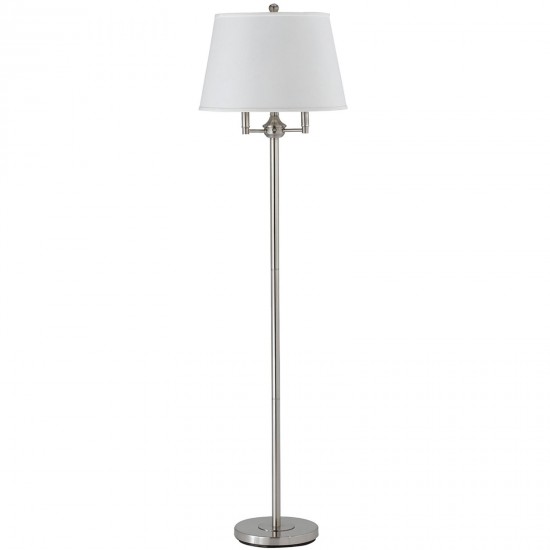 Brushed steel Metal Andros - Floor lamp, BO-2077-6WY-BS