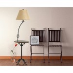 Black Metal Iron - Floor lamp, BO-2095FL