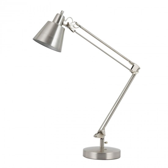 Brushed steel Metal Udbina - Desk lamp
