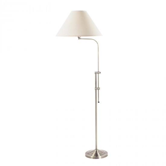 Brushed steel Metal Floor - Floor lamp