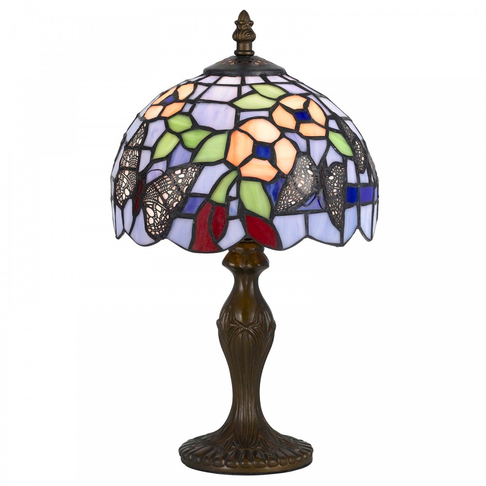 Antique brass Metal Tiffany - Accent lamp, BO-2378AC