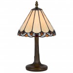 Antique brass Metal Tiffany - Accent lamp, BO-2382AC