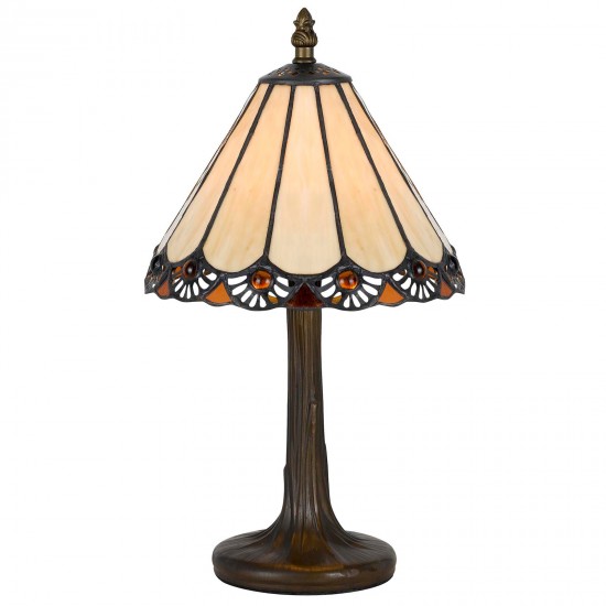 Antique brass Metal Tiffany - Accent lamp, BO-2382AC