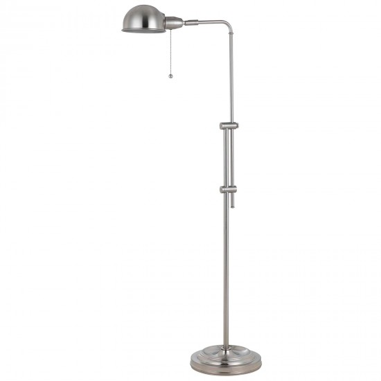 Brushed steel Metal Croby - Floor lamp