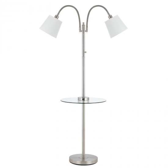 Brushed steel Metal Gail - Floor lamp, BO-2444GT-BS