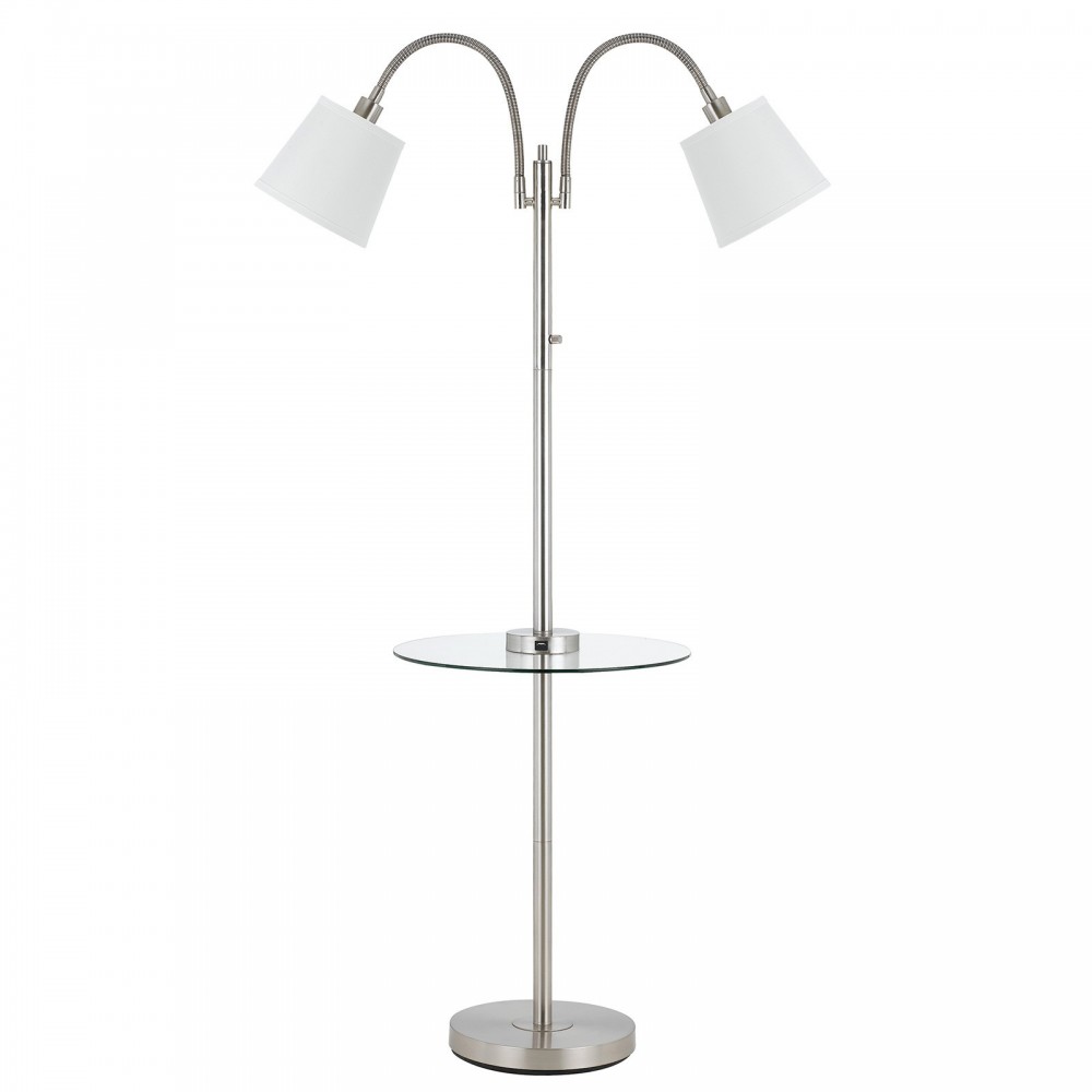 Brushed steel Metal Gail - Floor lamp, BO-2444GT-BS