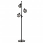 Gun metal Metal Prato - Floor lamp