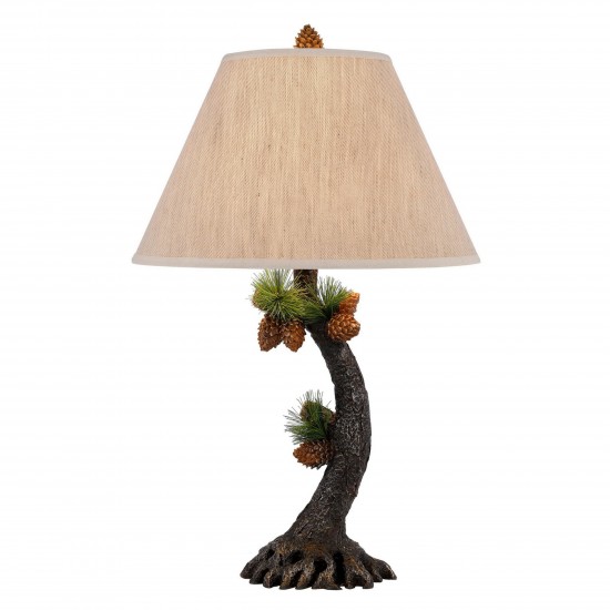 Evergreen Resin Pinecone - Table lamp