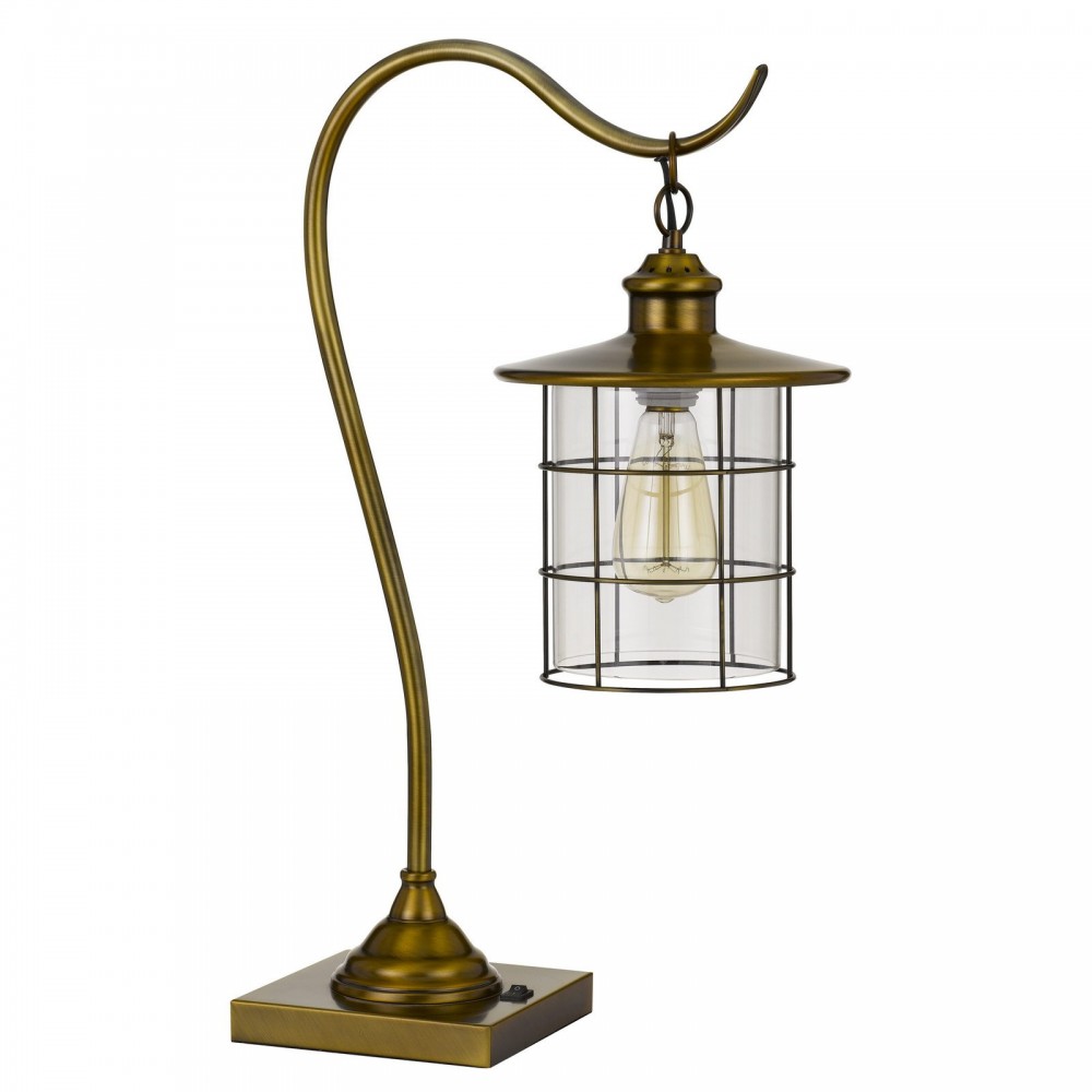 Rubbed antiqued brass Metal Silverton - Desk lamp