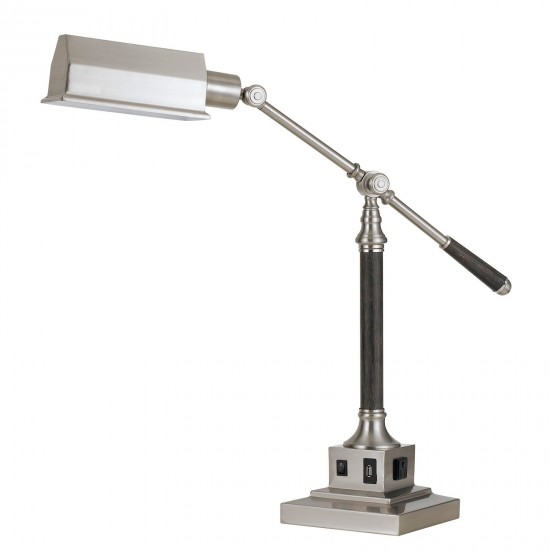 Brushed steel Metal Angelton - Desk lamp