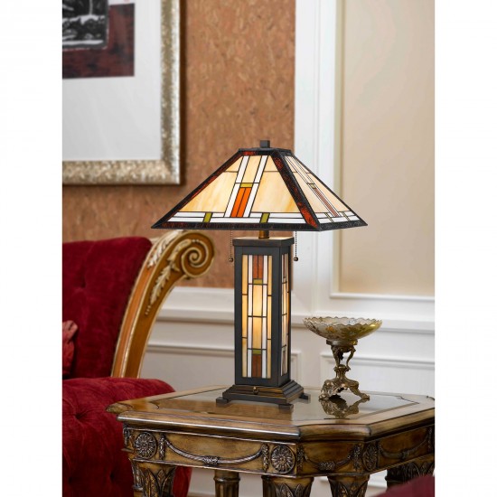 Tiffany Resin Tiffany - Table lamp, BO-2719TB