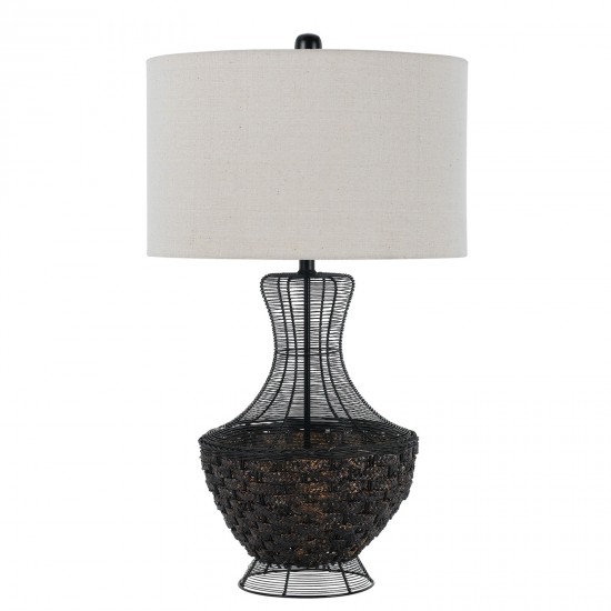 Wicker Metal Marana - Table lamp