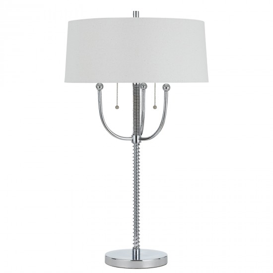 Chrome Metal Lesina - Table lamp