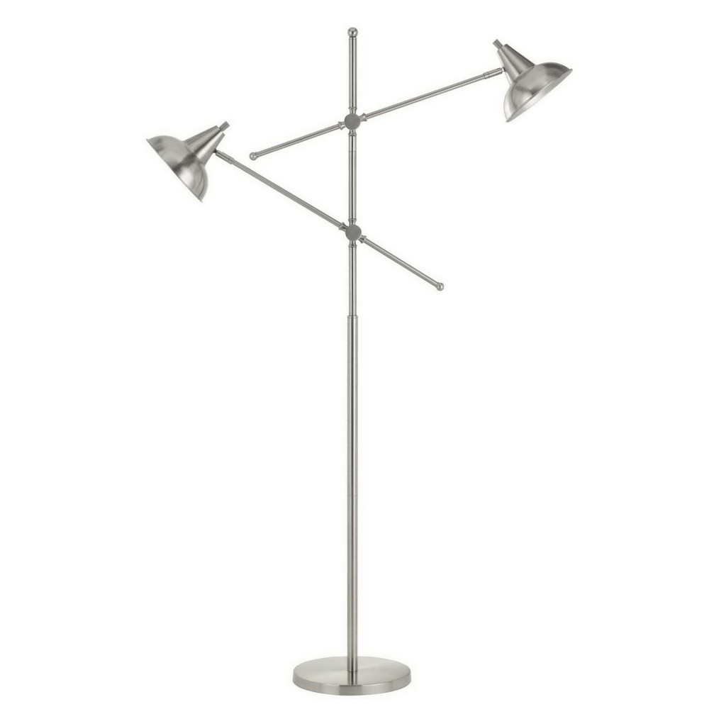 Brushed steel Metal Canterbury - Floor lamp