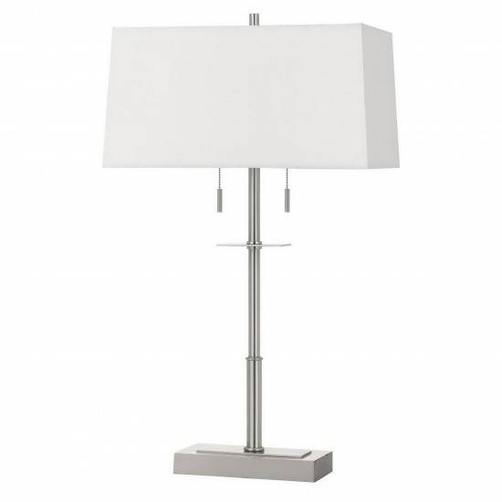 Brushed steel Metal Norwich - Table lamp