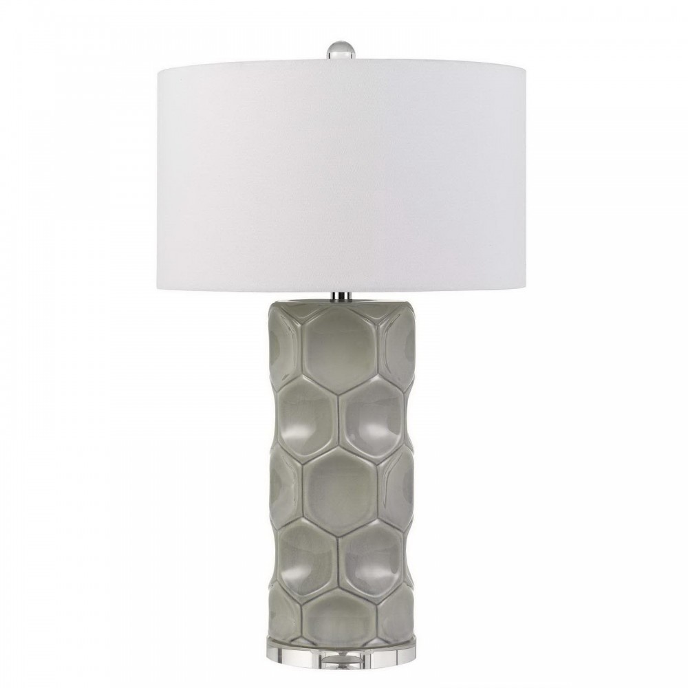 Gray Acrylic/metal Melfi - Table lamp