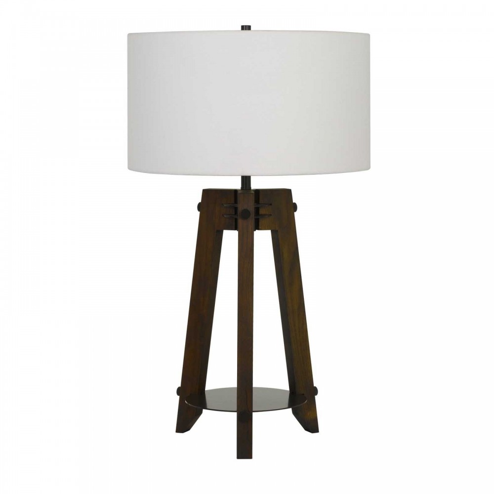 Walnut Wood/metal Bilzen - Table lamp