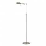 Brushed steel Metal Clemson - Floor lamp