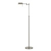 Brushed steel Metal Clemson - Floor lamp