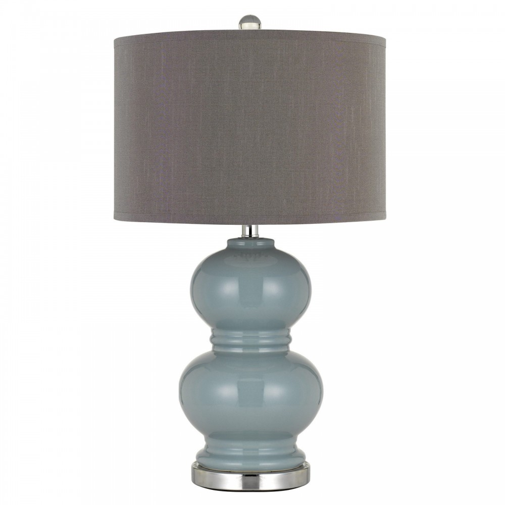 Slate blue Metal Bergamo - 2 pc.table lamp set Slate blue Metal Bergamo - 2 pc.table lamp set