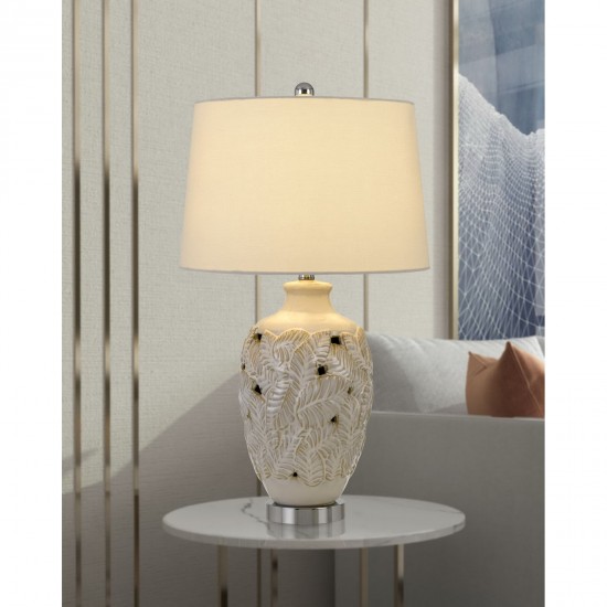 Ivory Metal Leland - Table lamp