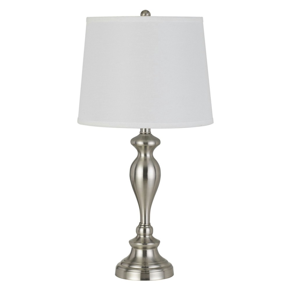 Brushed steel Metal Forssa - 2 pc.table lamp set Brushed steel Metal Forssa - 2 pc.table lamp set